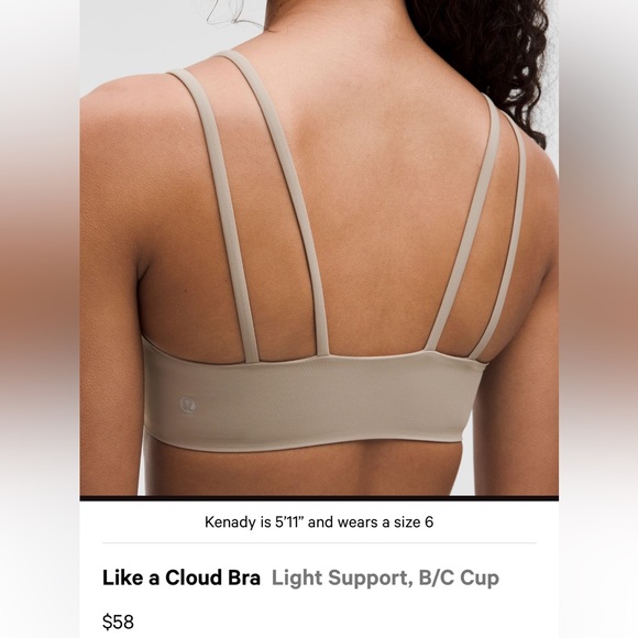 Lululemon Like a cloud bra - size 6 - Picture 2 of 9